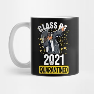 Class Of 2021 Quarantined Funny Tee College Graduation Gift Mug